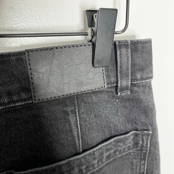 Madewell The 90s Stright Denim Jeans Womens 26 Black Wash Cotton Pockets Casual - Picture 9 of 12